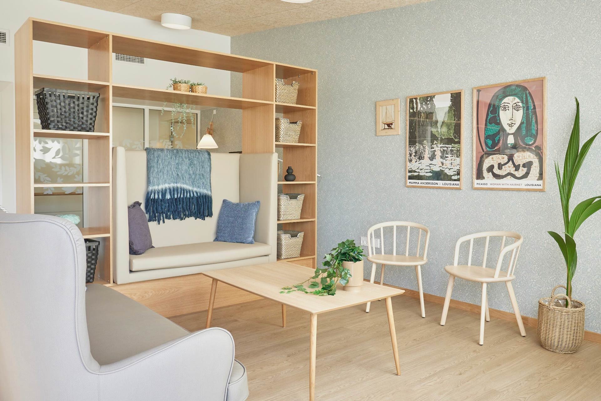 sofaområde i lokale