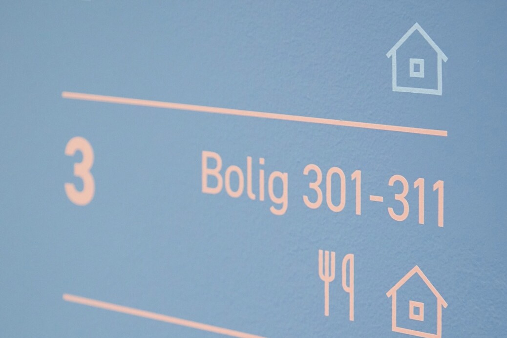 Markering af boligområde