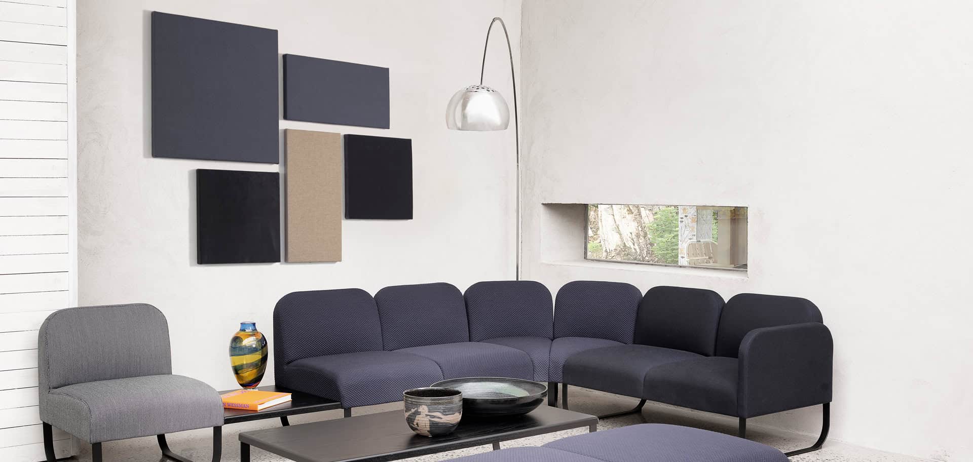 indretning af kontor sofa